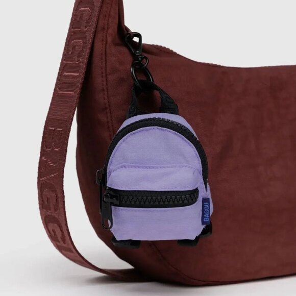 NWT Baggu Backpack Charm - Wisteria - Picture 2 of 2